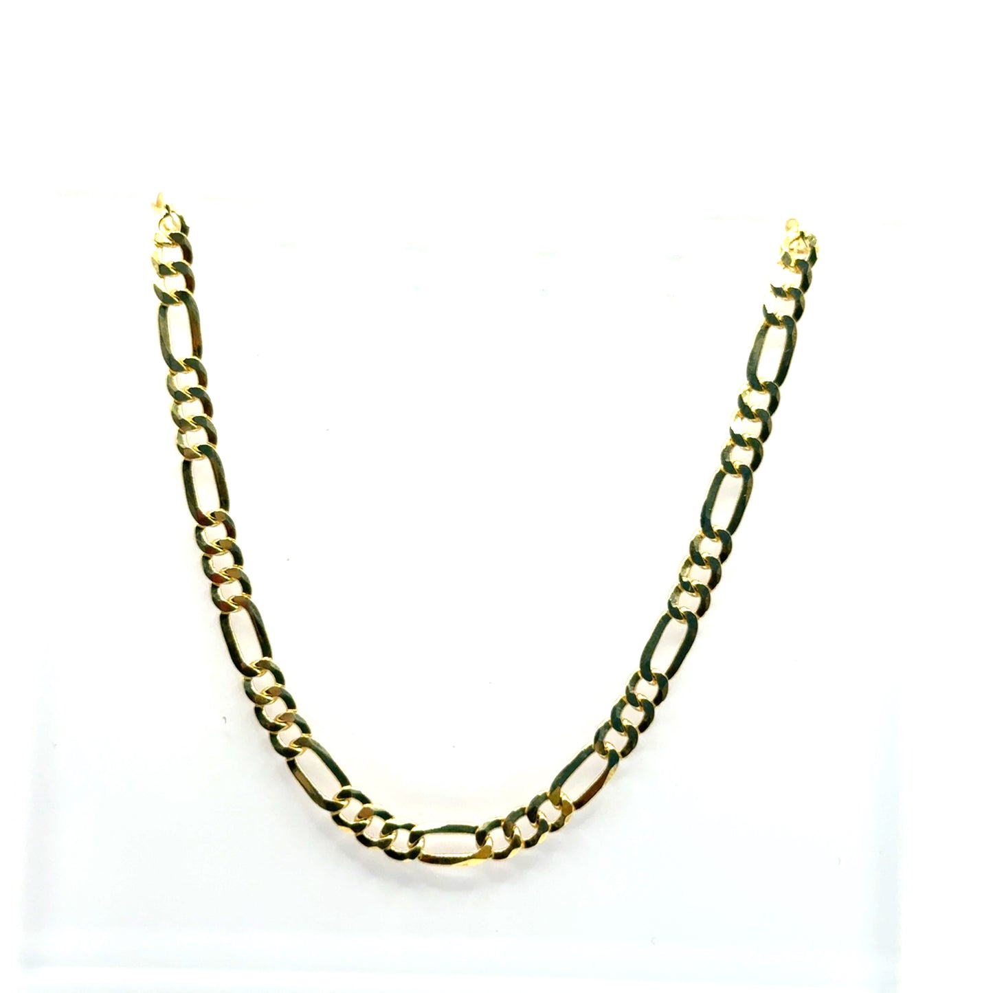 Cadena Cartier (4.5mm/55cm) en Plata (bañado)