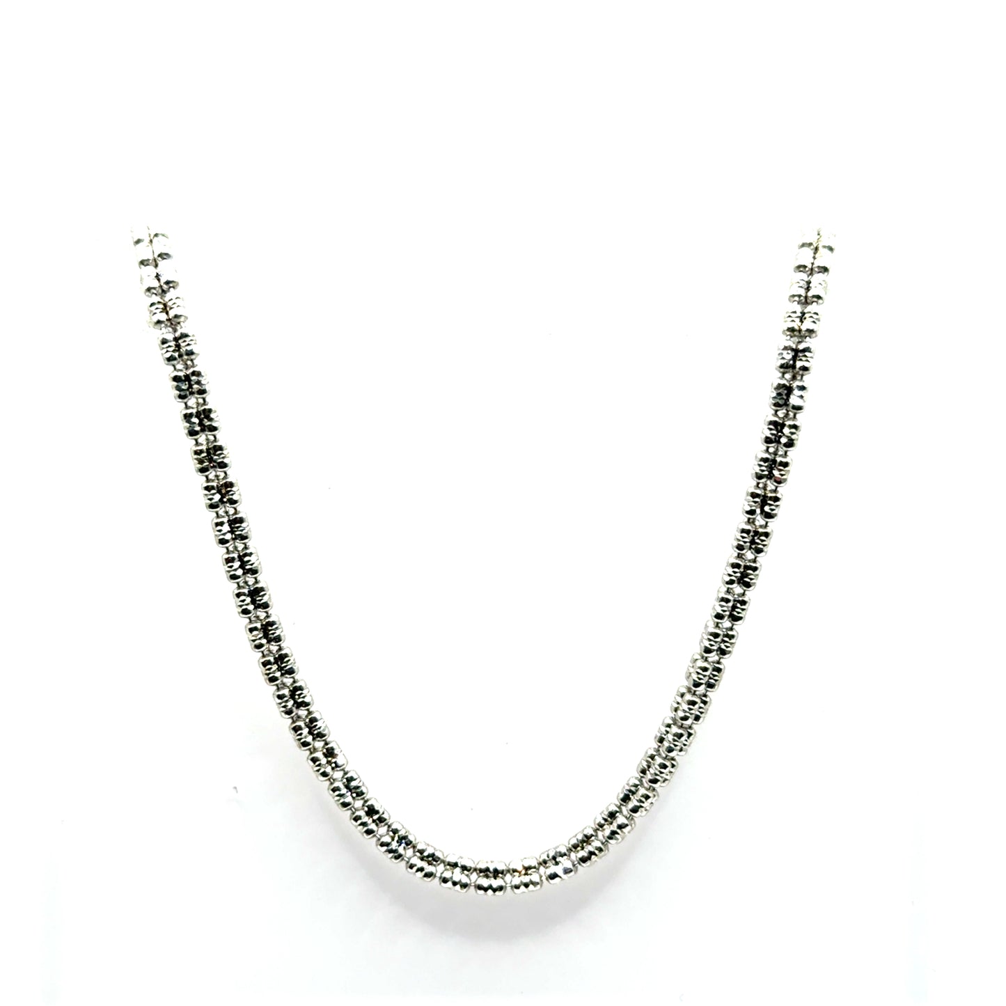 Cadena Diamantada en Plata 925