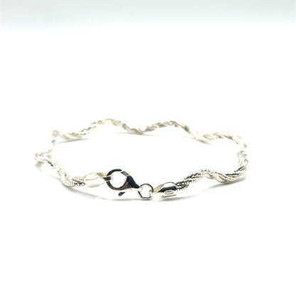 Pulsera (retorcida) en Plata 925
