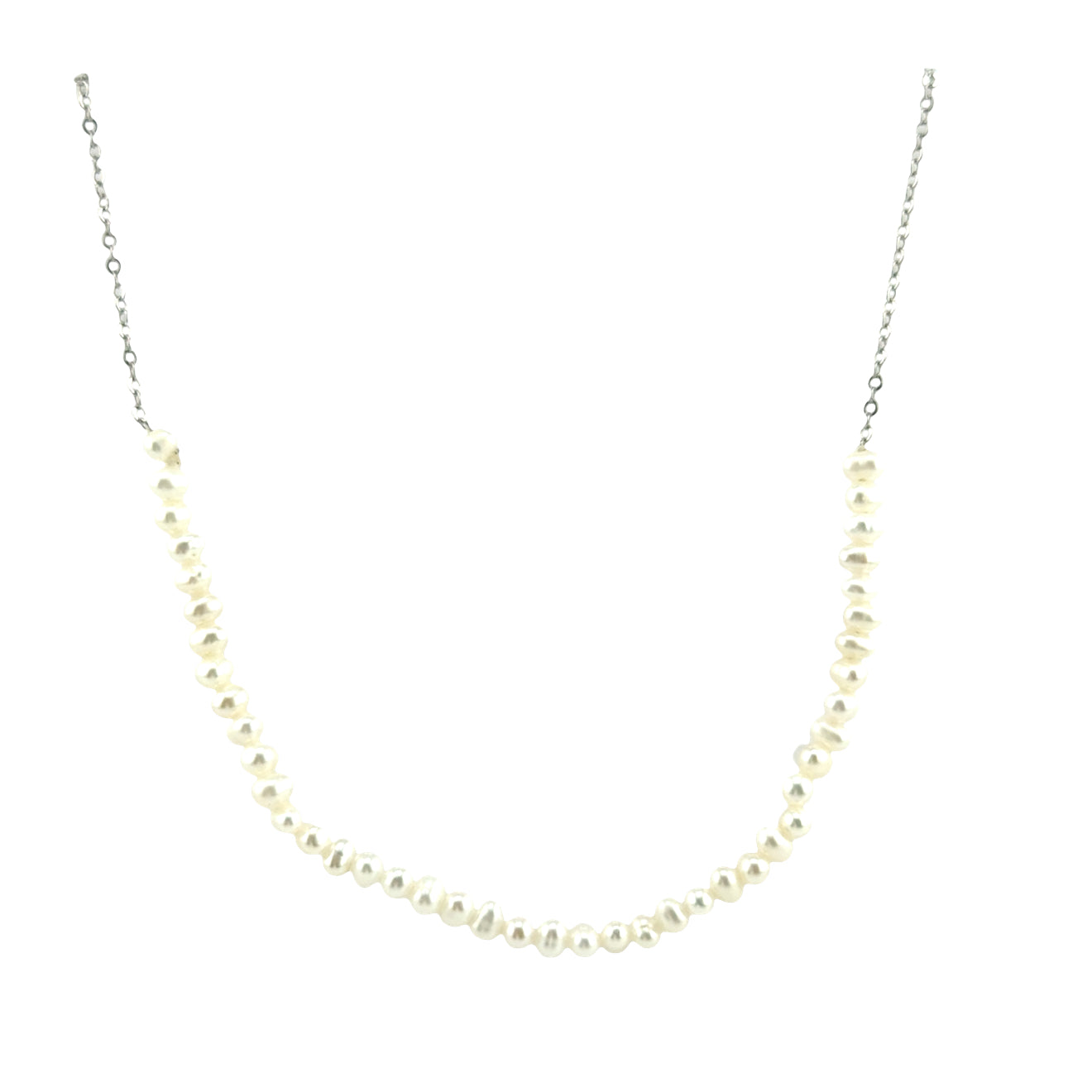 Collar de Perla en Plata