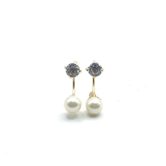 Aretes (telefono) en Oro 14K