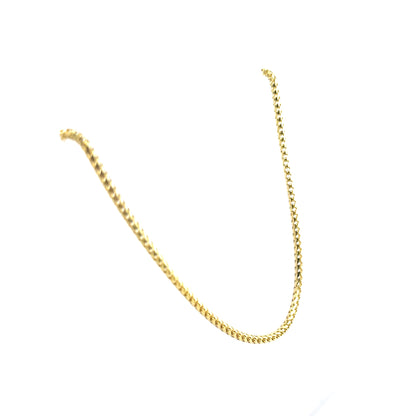Cadena (franco) en Oro 14K