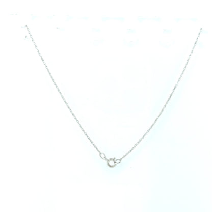 Cadena (Singapur) en Oro Blanco 14K