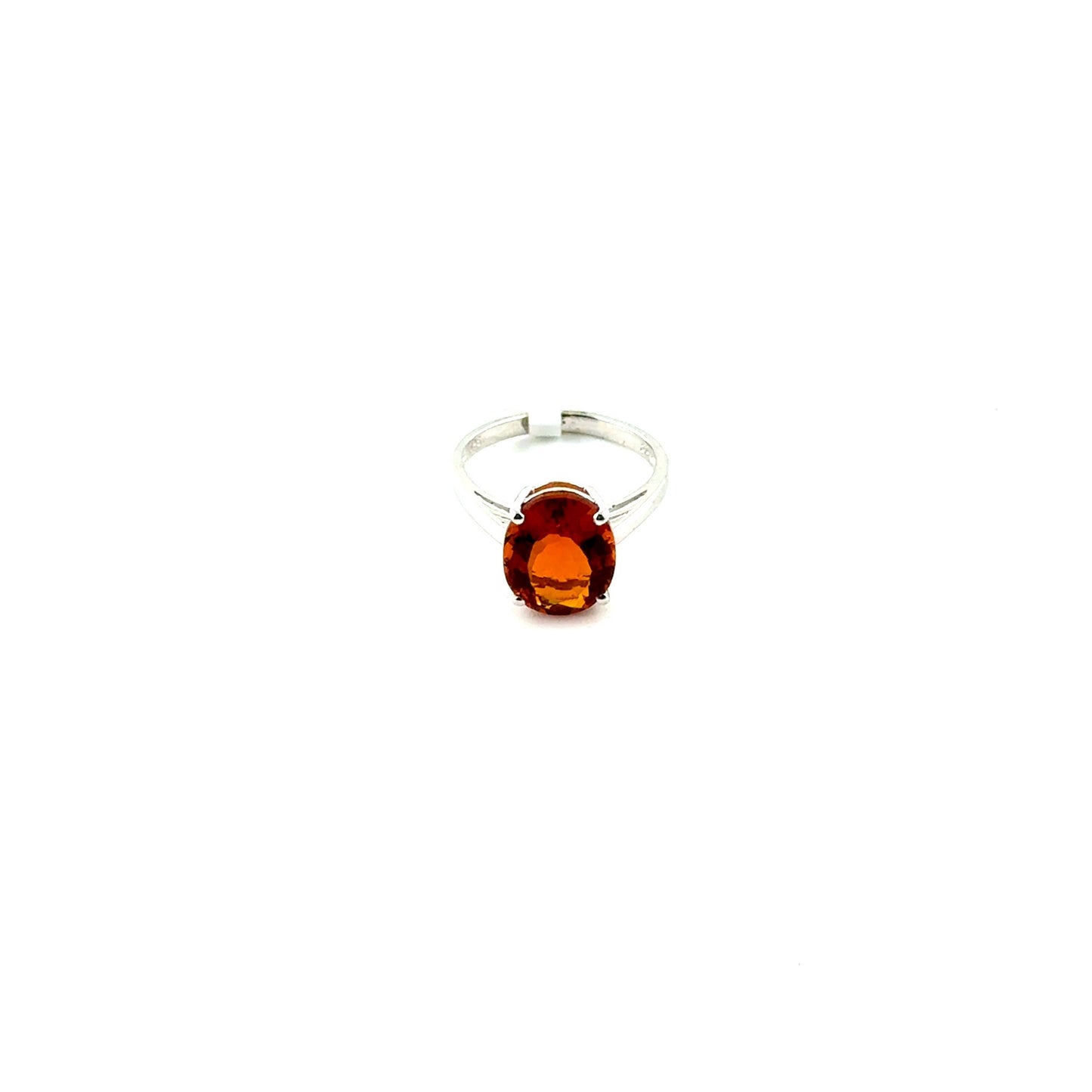 Anillo Citrino en Plata