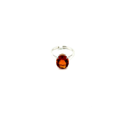 Anillo Citrino en Plata