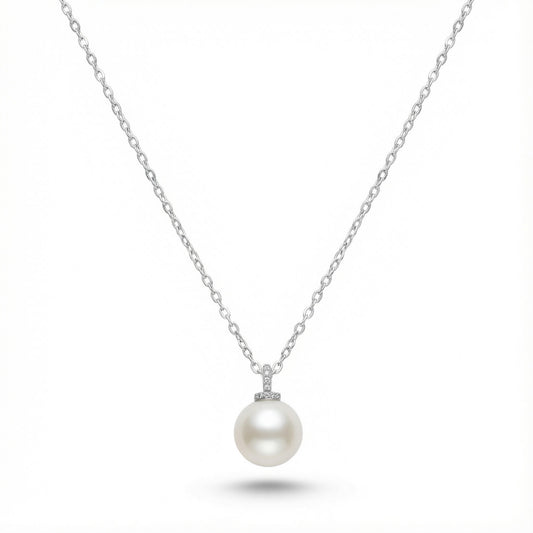 Collar de Perla en Plata