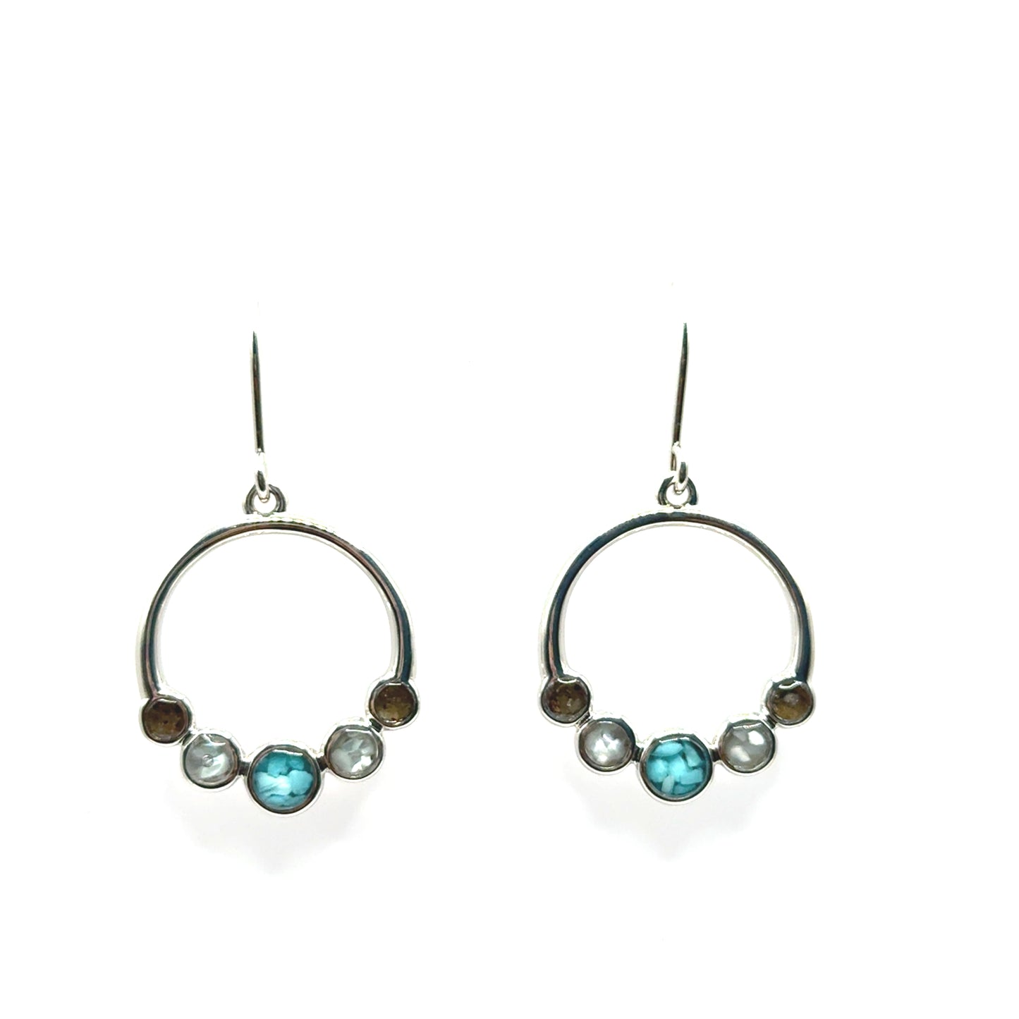 Five Tides Earrings (Aretes de 5 Mareas)