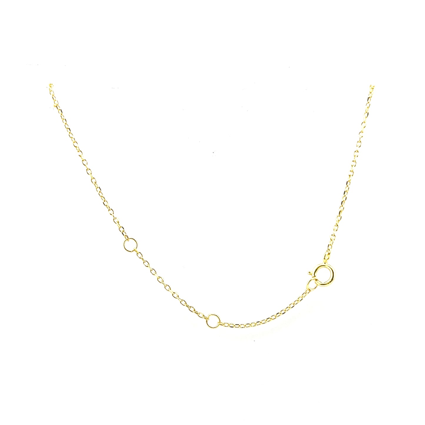 Collar Cruz (madre de perla) en Plata