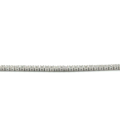Pulsera Tennis con Circones en Plata