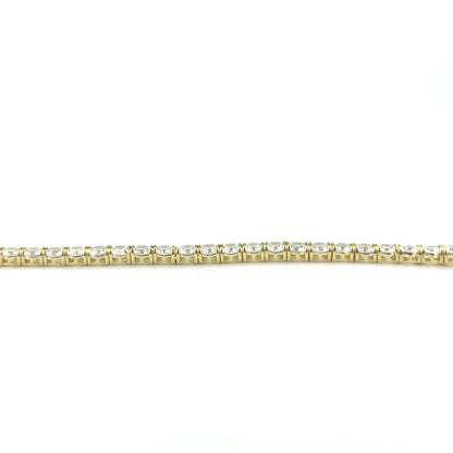 Pulsera Tennis con Circones en Plata (5.0mm)