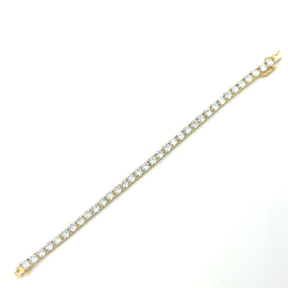 Pulsera Tennis con Circones en Plata (5.0mm)