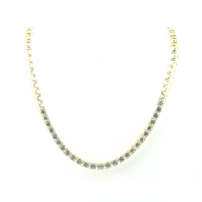 Collar Tennis con Circones en Plata (3.0mm)