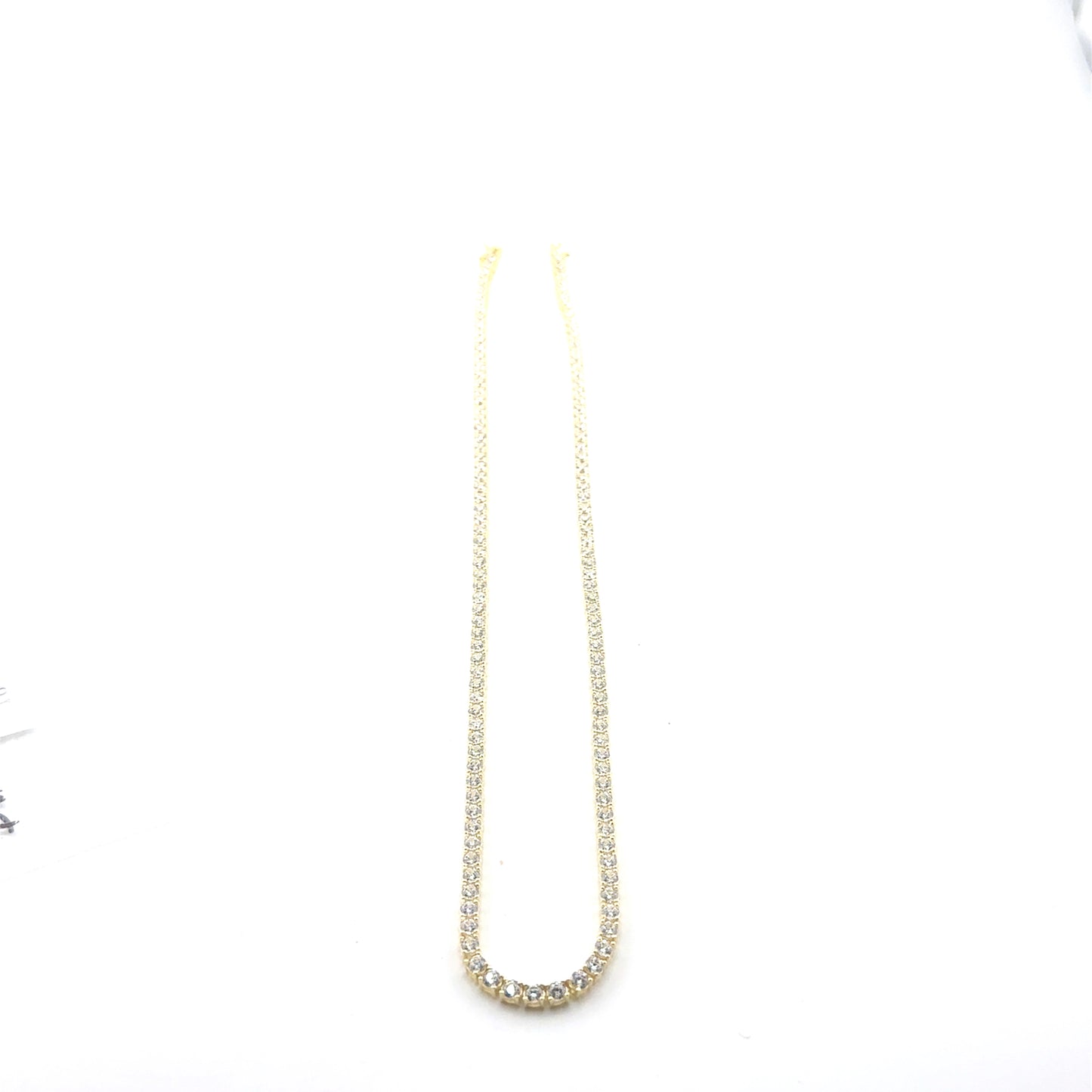 Collar Tennis con Circones en Plata (3.0mm)