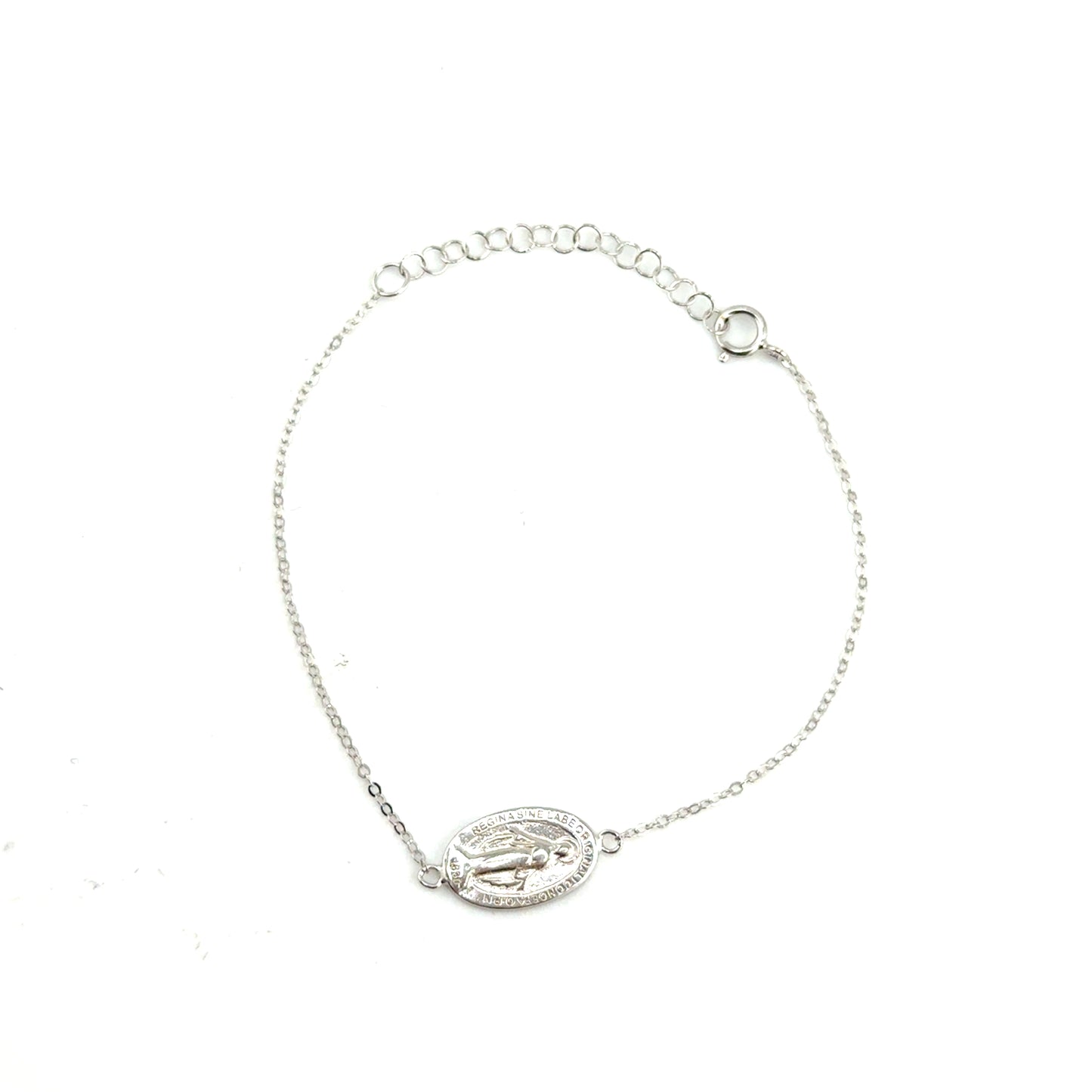 Pulsera en Plata (Virgen)