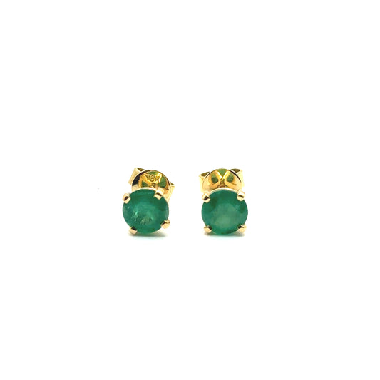 Aretes de Esmeralda en Oro 18K (2.00cts)