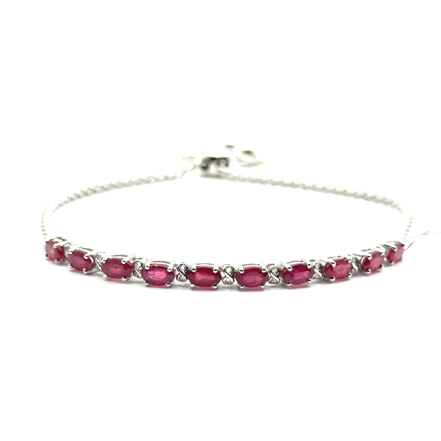 Pulsera de Rubí en Plata 925 (2.5cts)