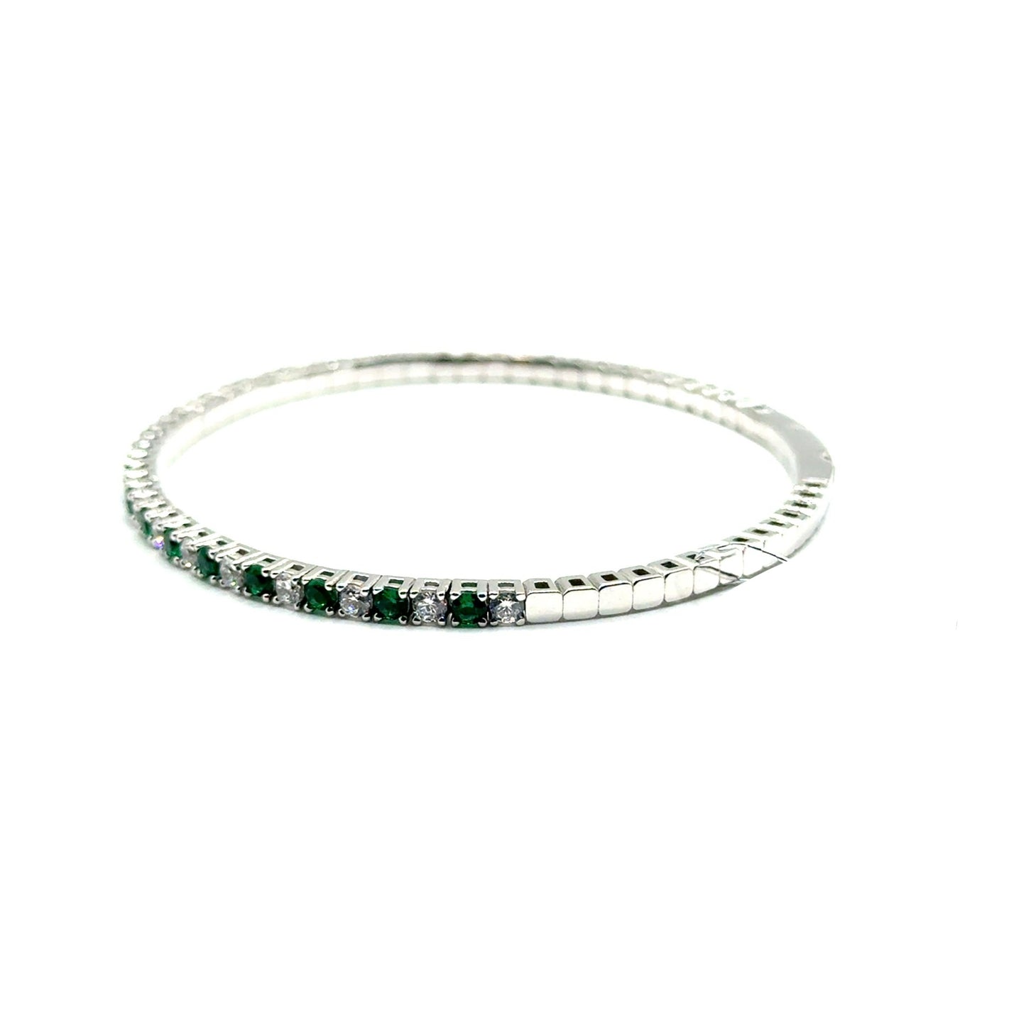 Caña Flexible de Zafiro en Plata 925 (2.0cts)