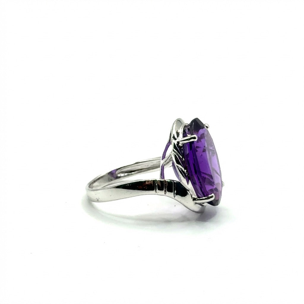 Anillo de Amatista en Plata 925 (11.5cts)