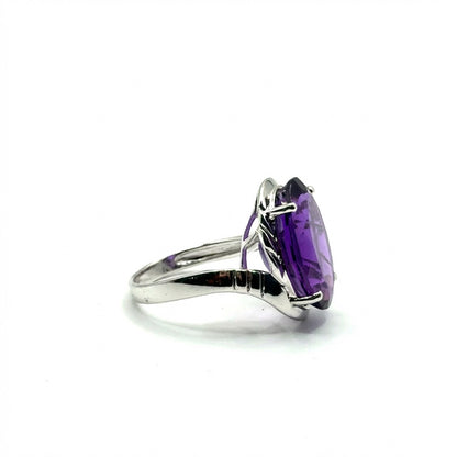 Anillo de Amatista en Plata 925 (11.5cts)