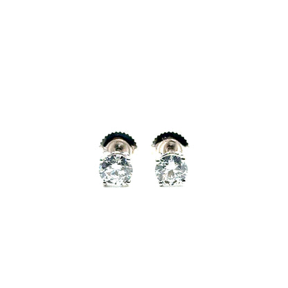 Aretes de Diamante Laboratorio (1.00cts) en Oro 10K