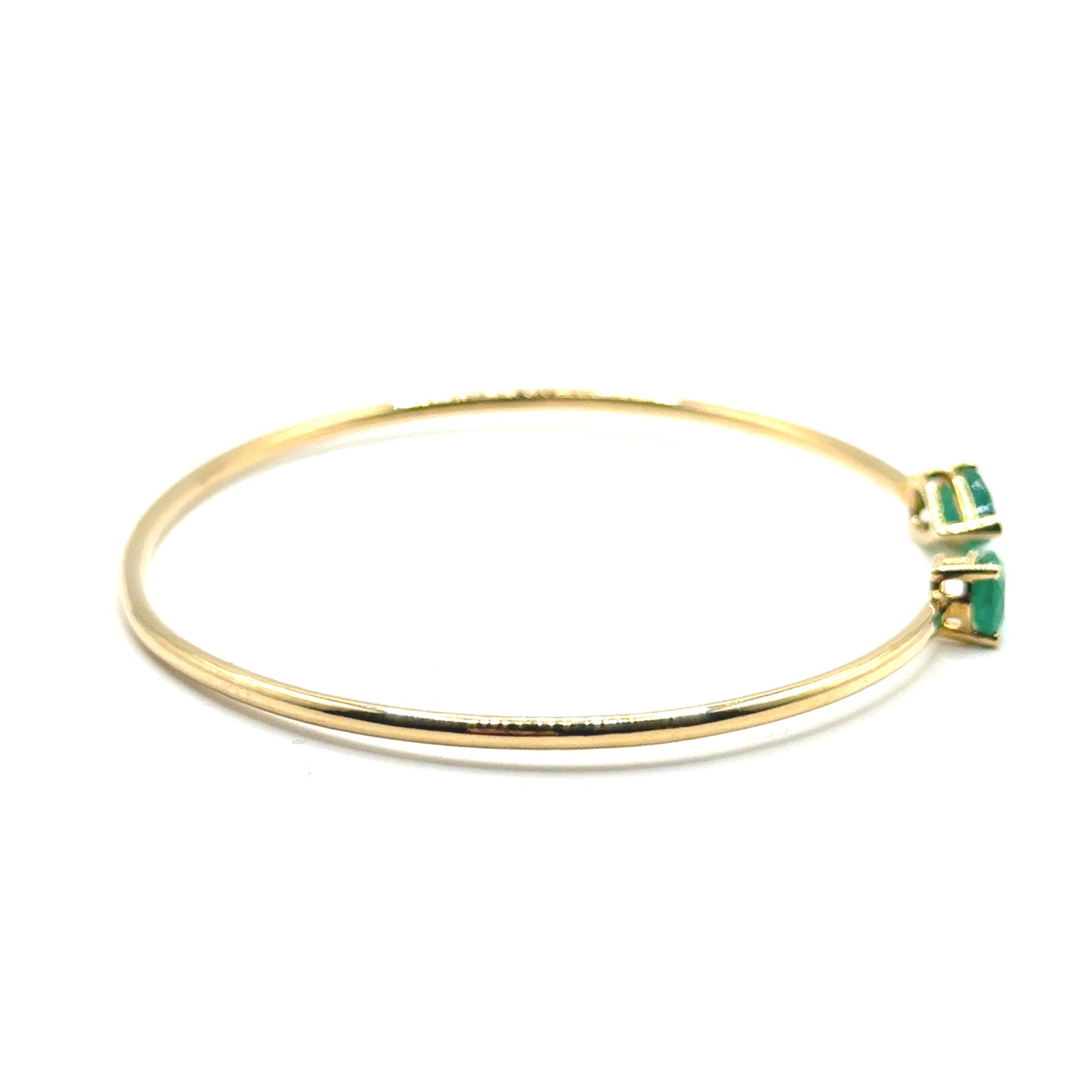 Caña de Esmeralda en Oro 18K