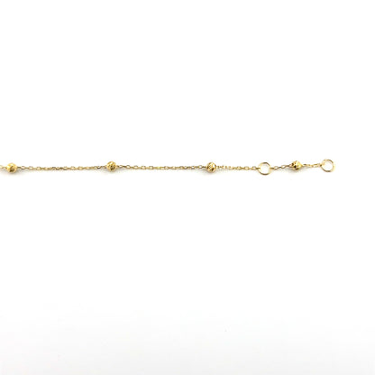Pulsera (bolita) en Oro 10K