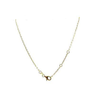 Collar Trebol (dorado) en Oro 10K