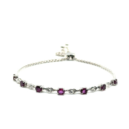 Pulsera de Rubí en Plata 925 (1.7cts)