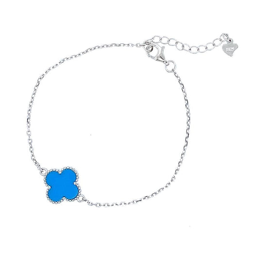 Pulsera Trebol en Plata 925