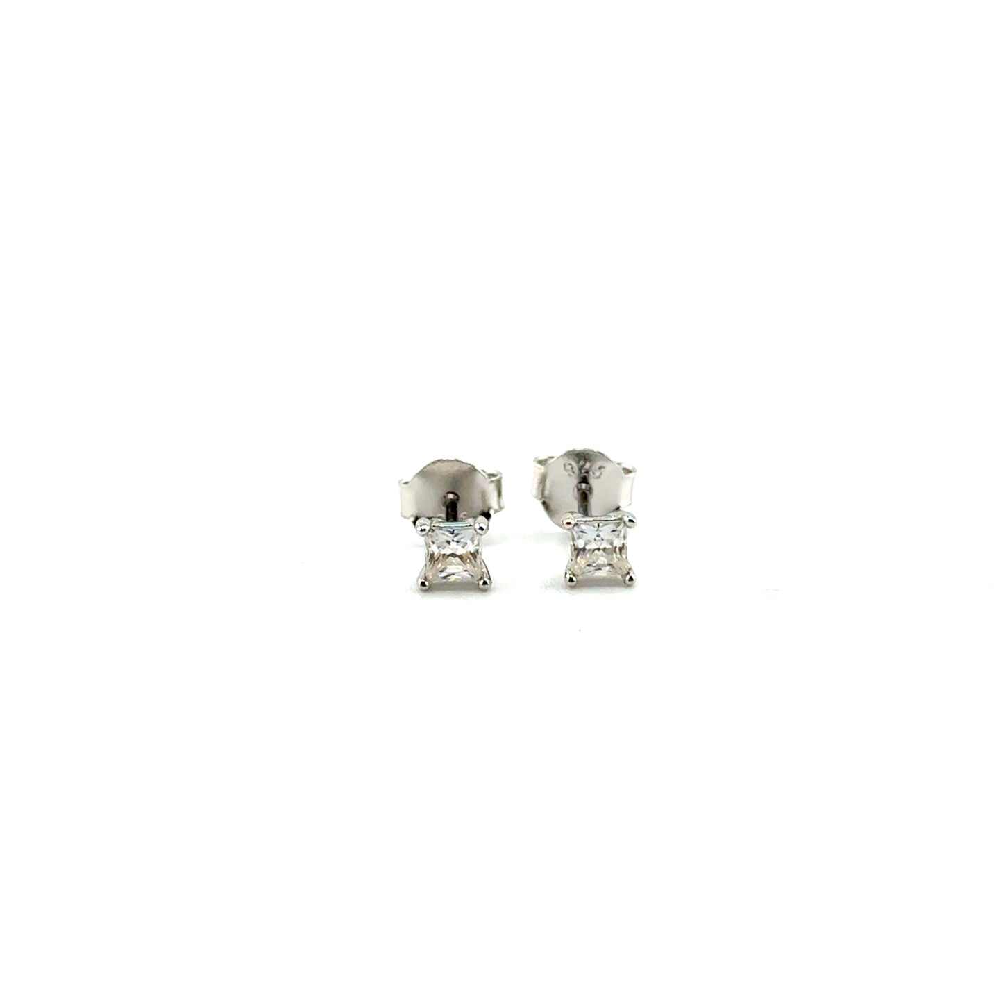 Aretes de Moissanita en Plata (0.60cts)