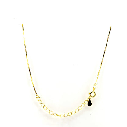 Collar (Flor) con Moissanita en Plata