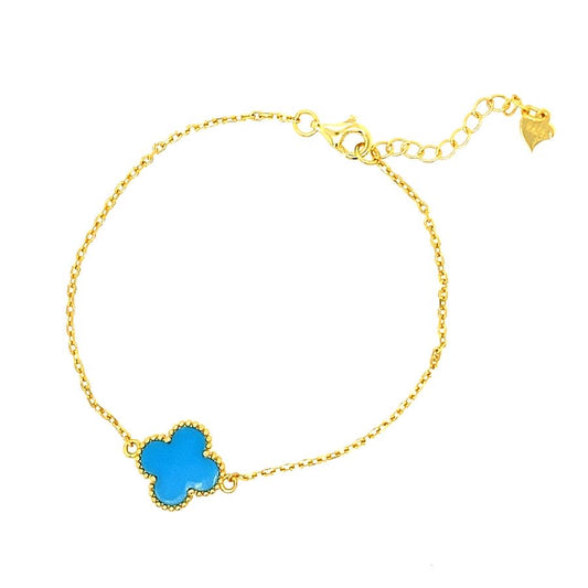 Pulsera Trebol en Plata 925