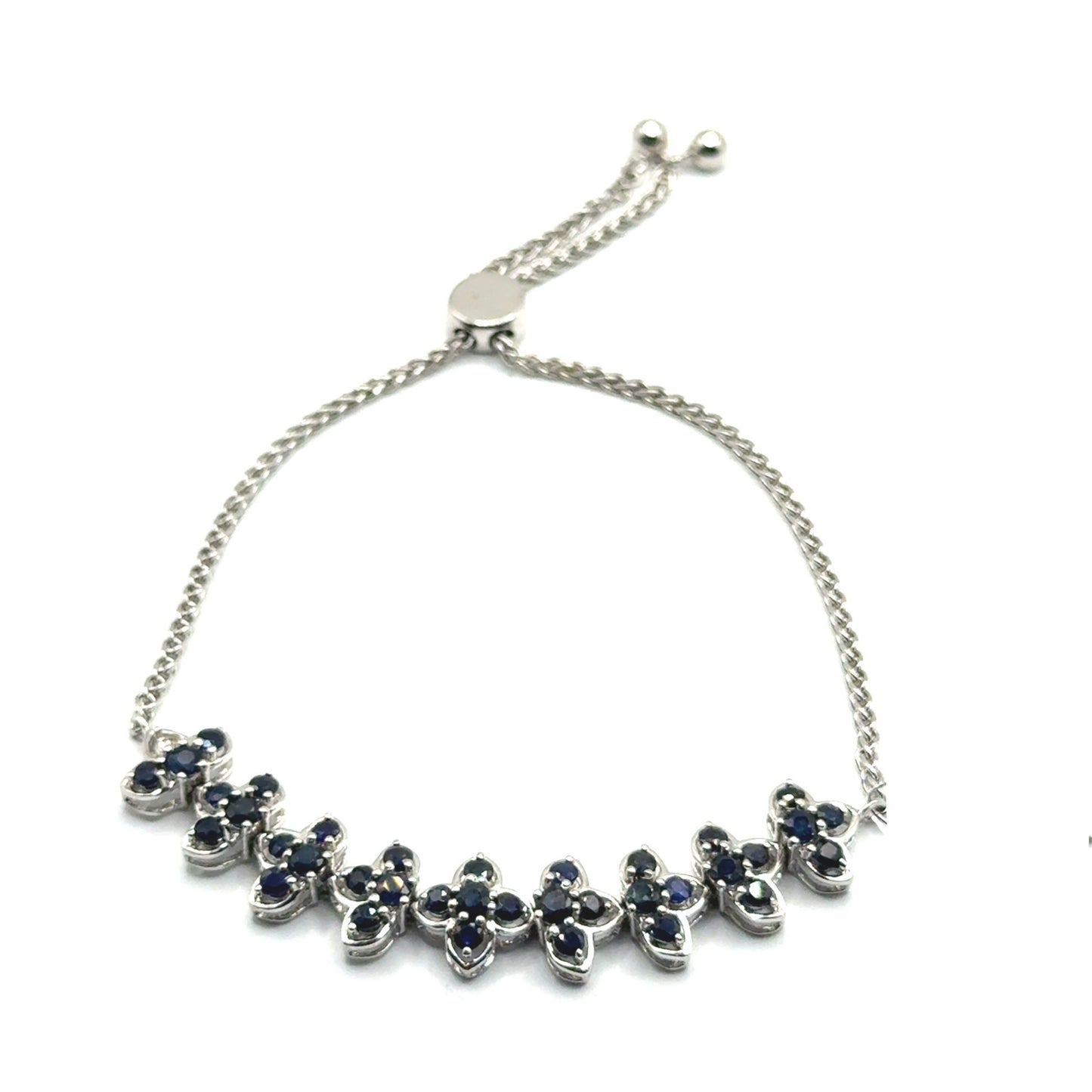Pulsera de Zafiro en Plata 925 (3.5cts)