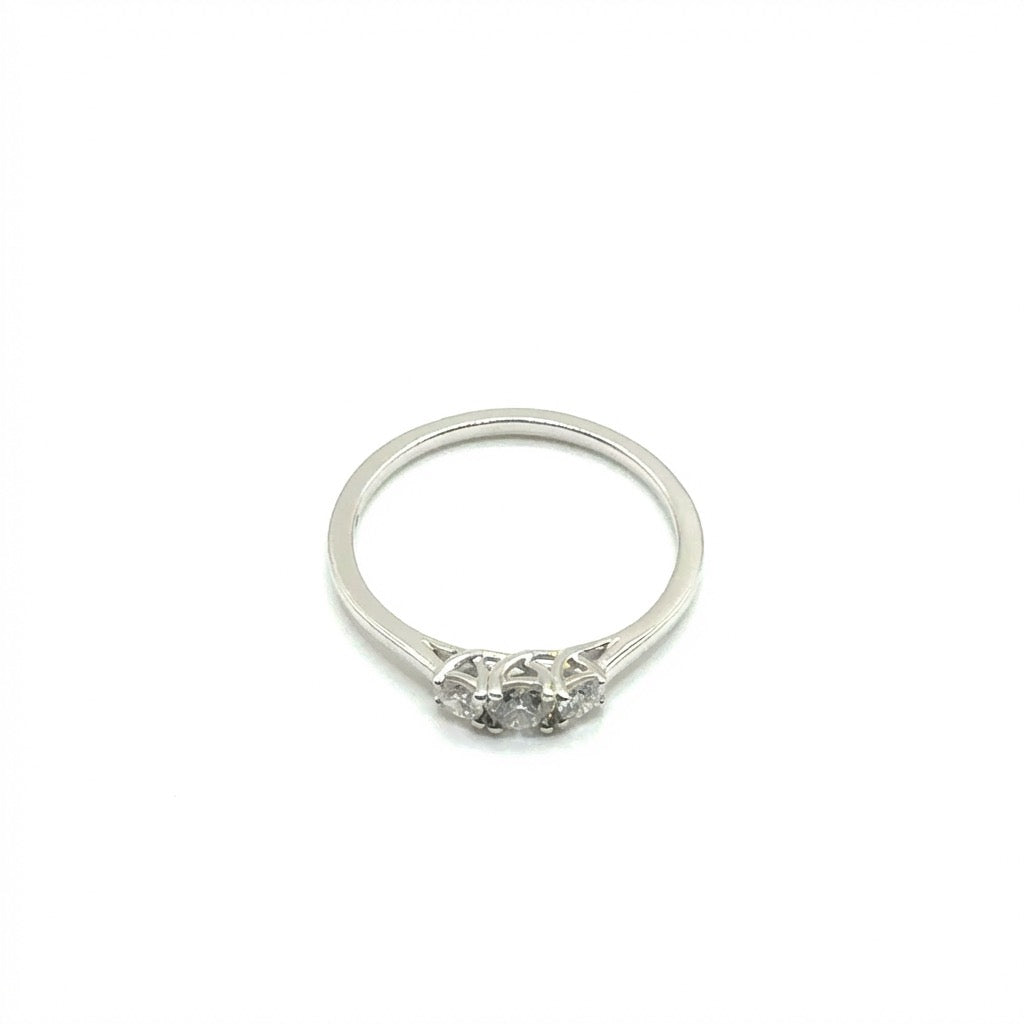 Anillo de Diamante de Laboratorio en Plata 925