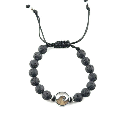 Men's Lava Bead Bracelet