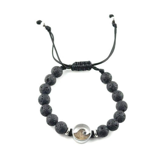 Men's Lava Bead Bracelet
