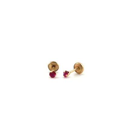 Aretes de Bebe en Oro