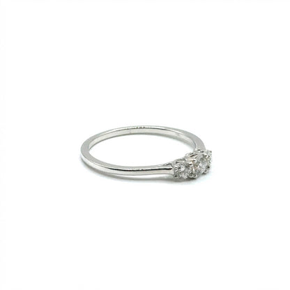 Anillo de Diamante de Laboratorio en Plata 925