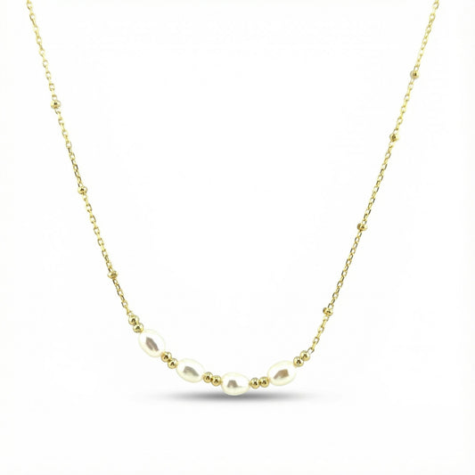 Collar de Perlas en Plata