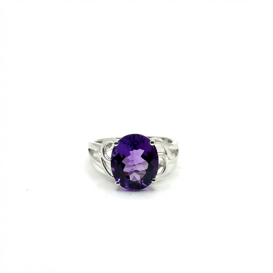 Anillo de Amatista en Plata 925 (4.5cts)