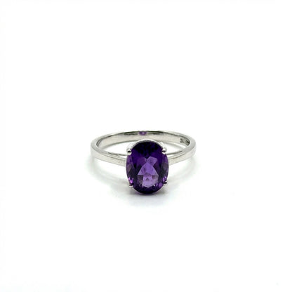 Anillo de Amatista en Plata 925 (2.4cts)