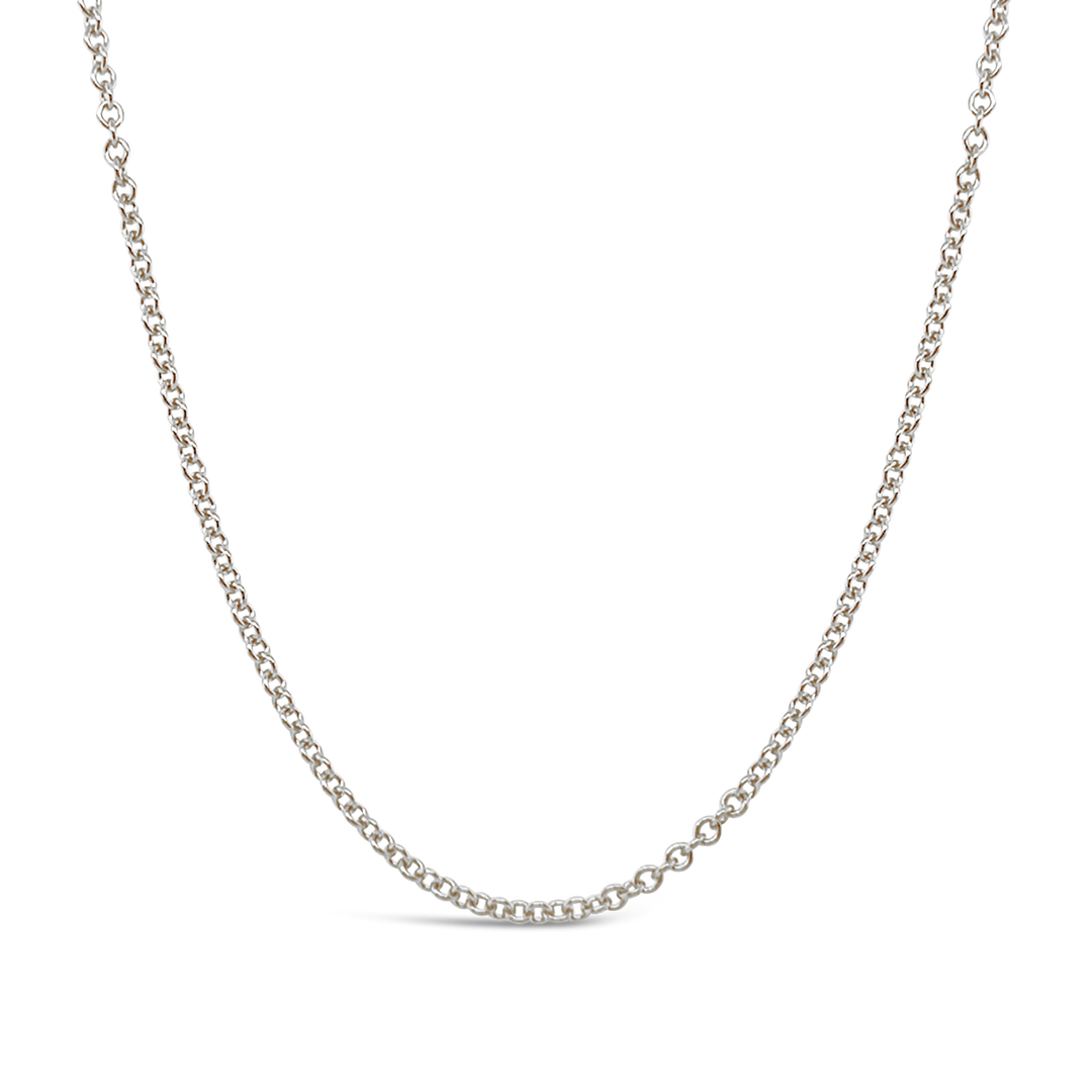 Cadena (cable) en Plata 925 (con rodio)