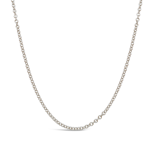 Cadena (cable) en Plata 925 (con rodio)