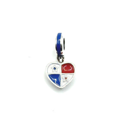 Charm de Panama Corazon Colgante