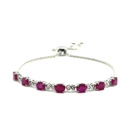 Pulsera de Rubí en Plata 925 (2.7cts)