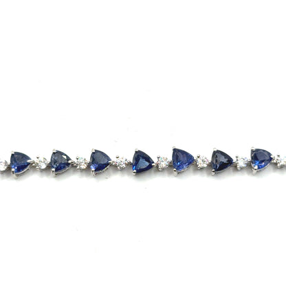 Pulsera de Tanzanita en Plata 925 (7.6cts)