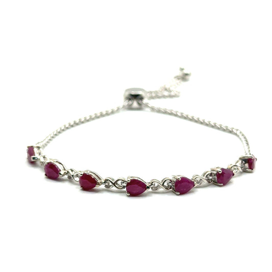 Pulsera de Rubí en Plata 925 (3.1cts)