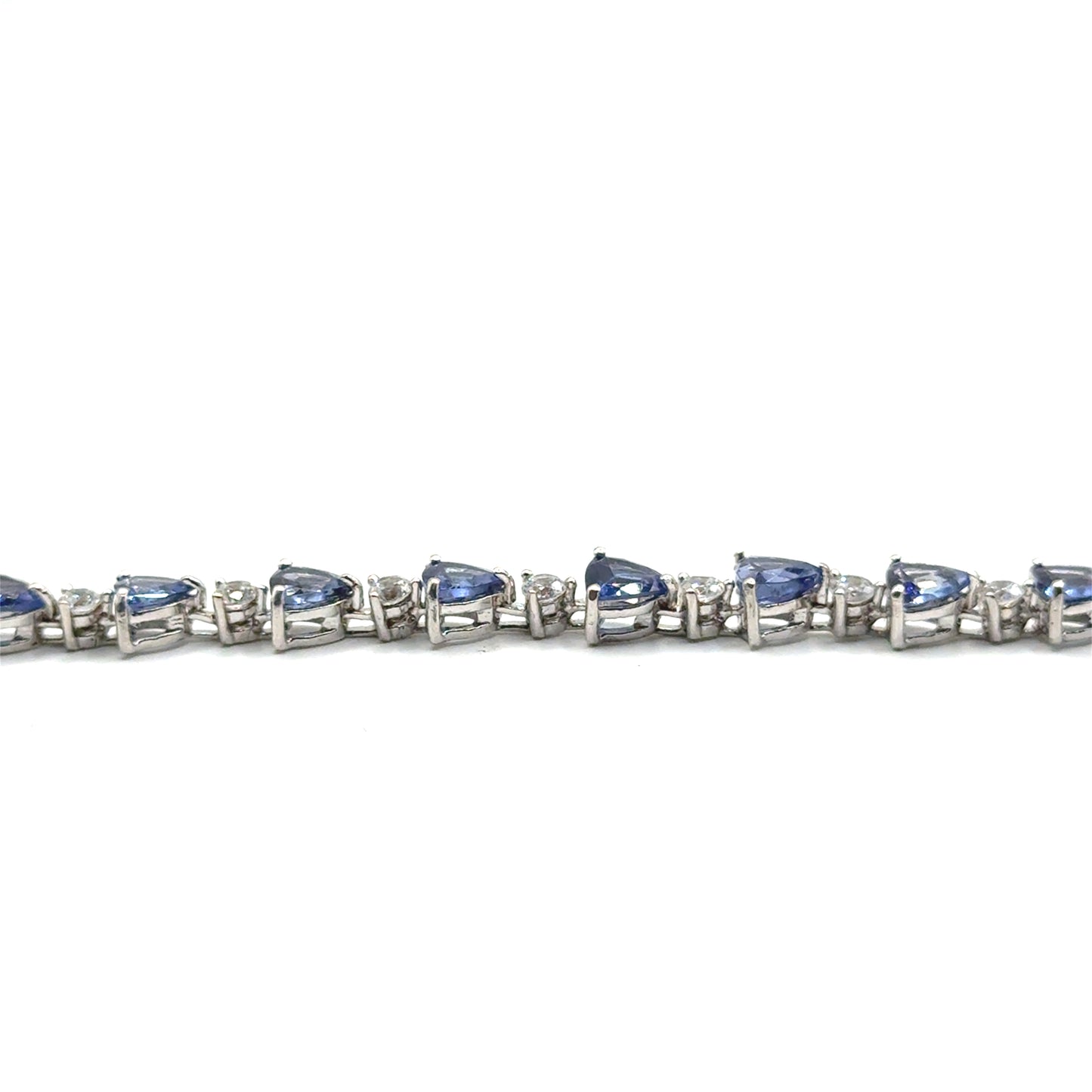 Pulsera de Tanzanita en Plata 925 (7.6cts)