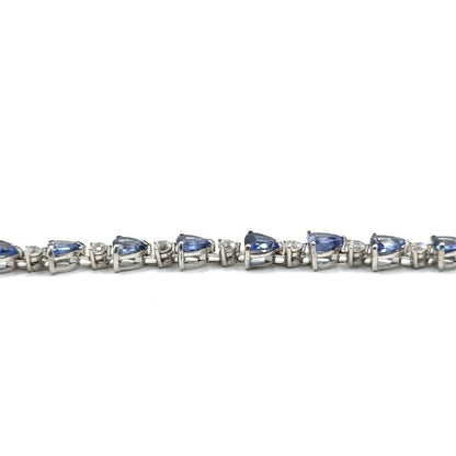 Pulsera de Tanzanita en Plata 925 (7.6cts)