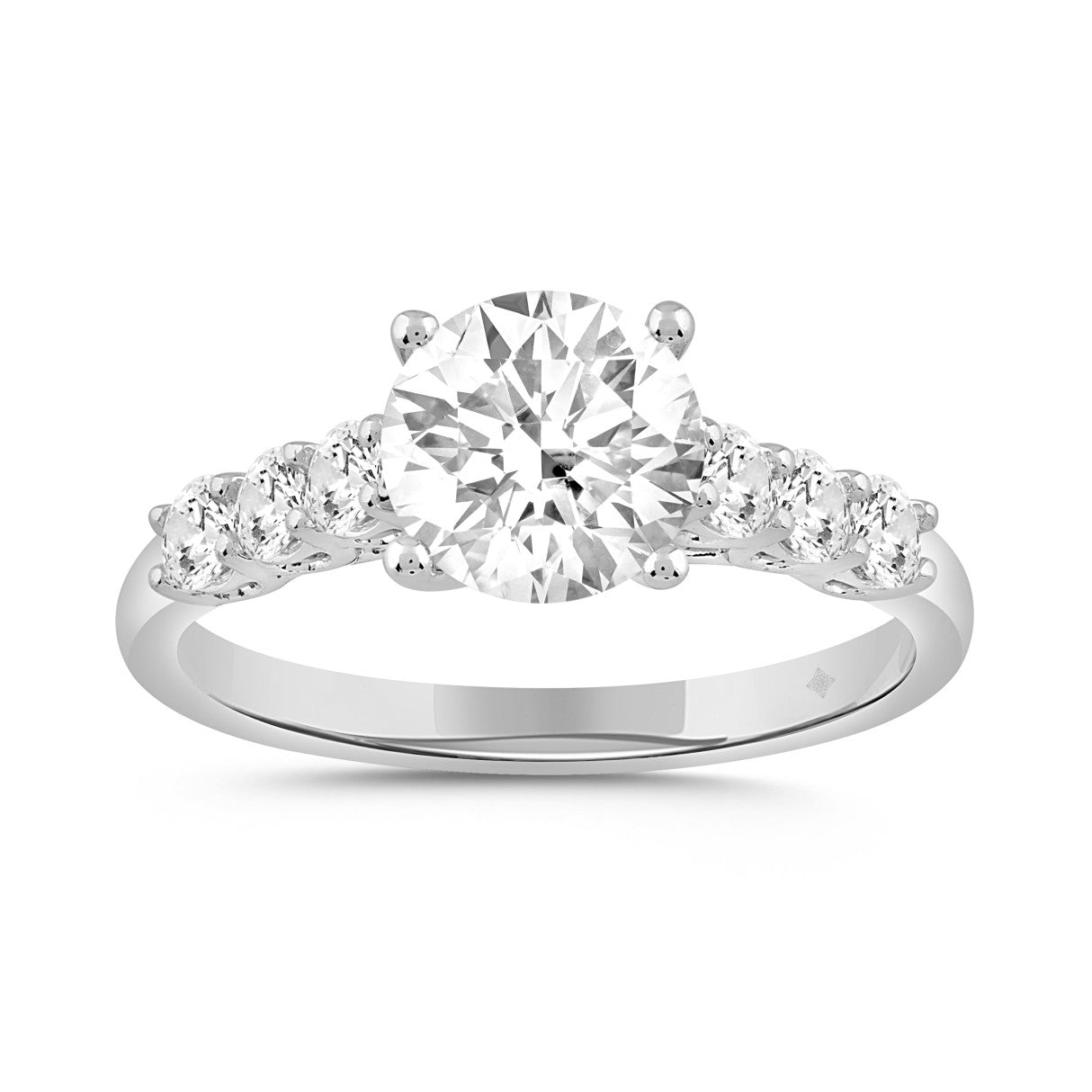 Anillo de Diamante Laboratorio en Oro 14K